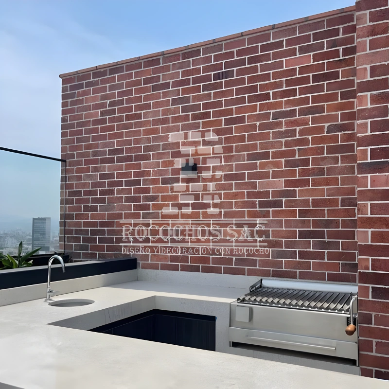 Ladrillo Rococho Modelo Ornamental